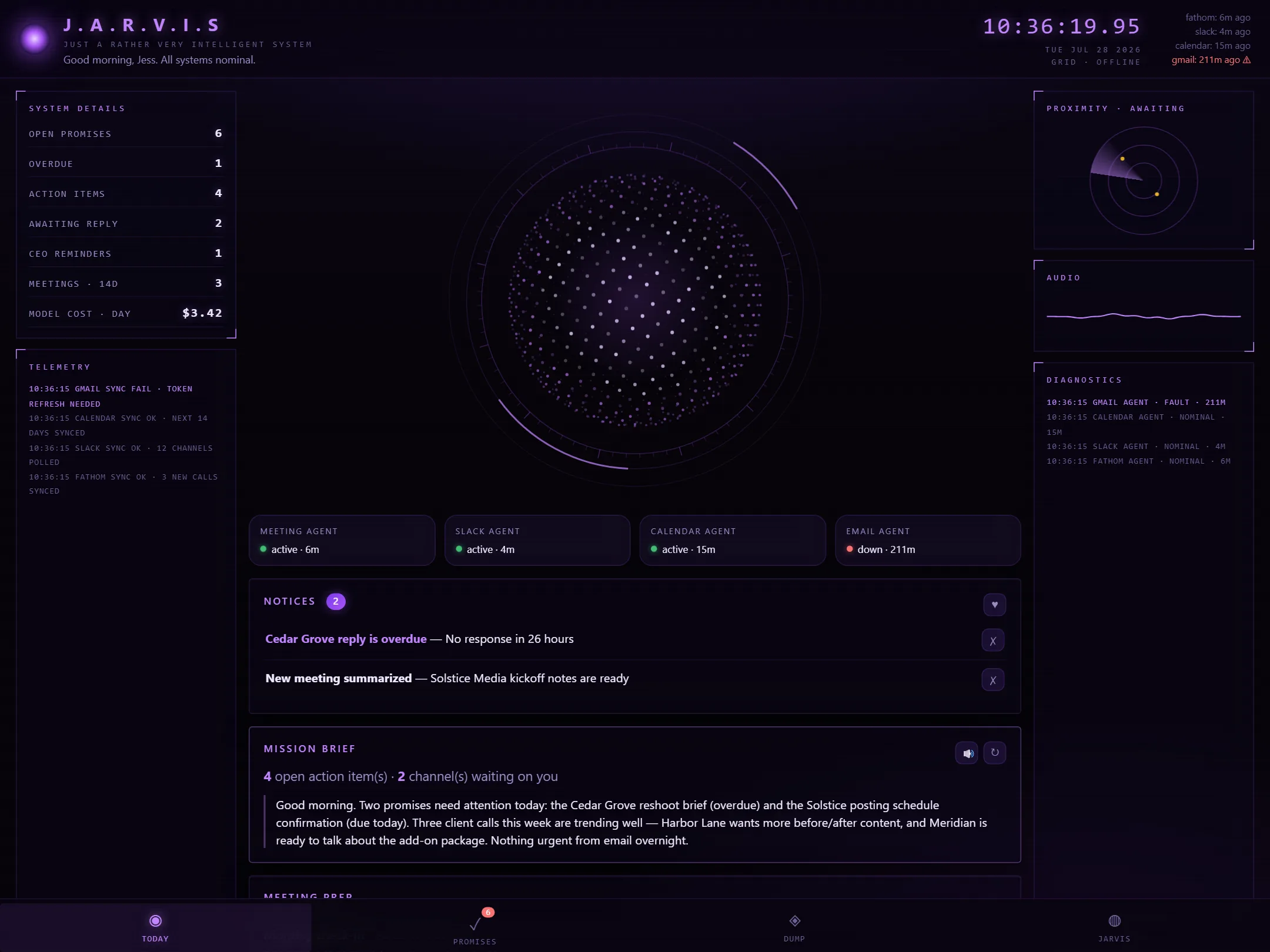 Content command center